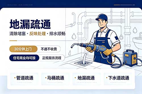邵武地漏疏通