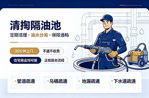 邵武清掏隔油池